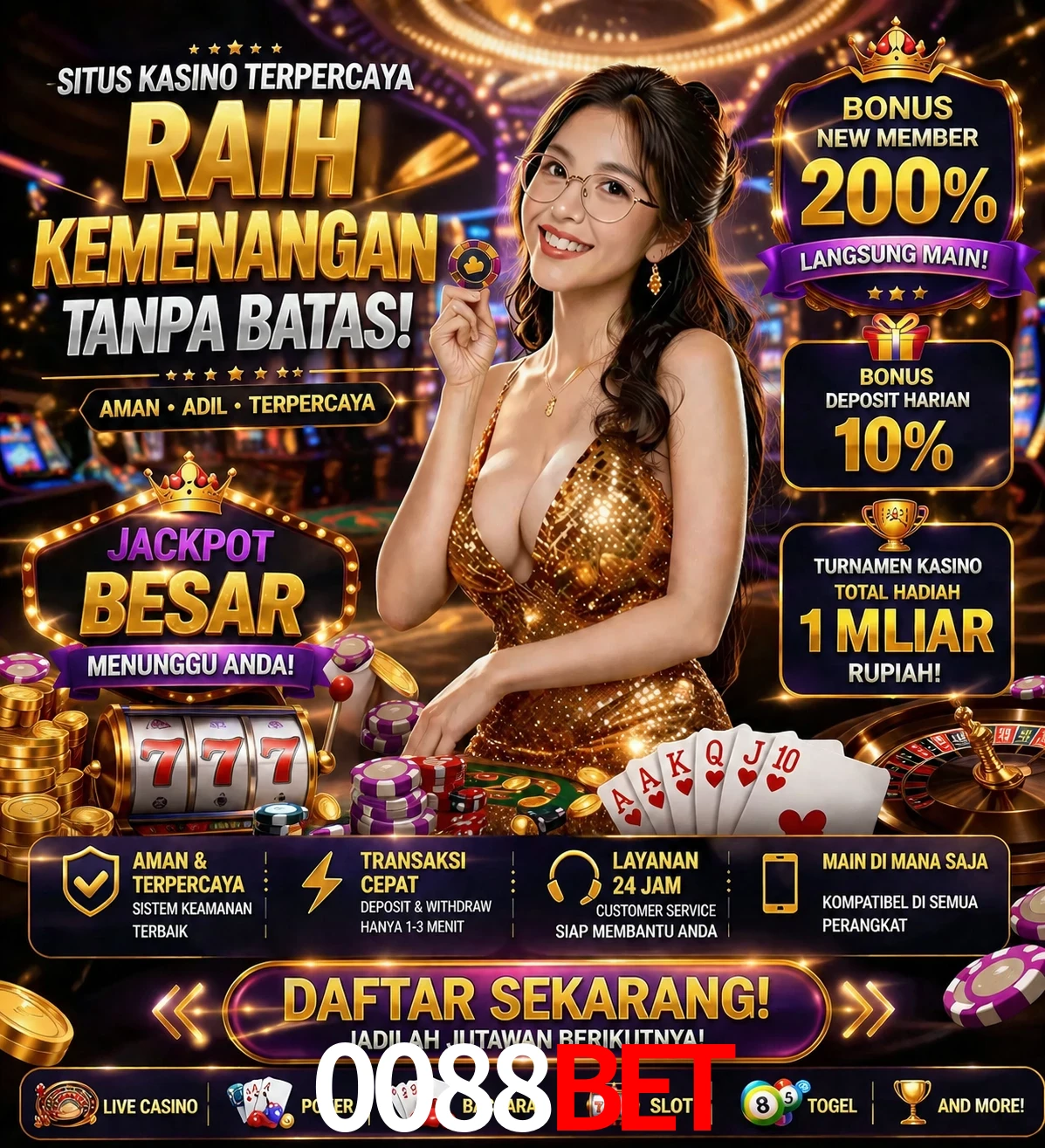 Roleta e blackjack 0088bet