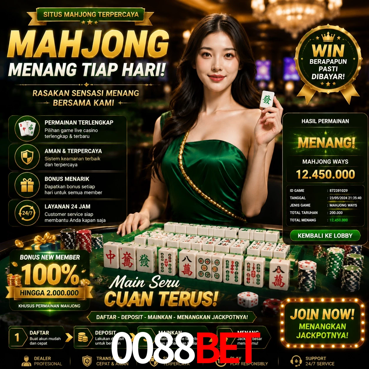 Cashback VIP 0088bet - reembolso semanal